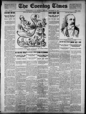 The Evening Times Newspaper 19 Eylül 1895 kapağı