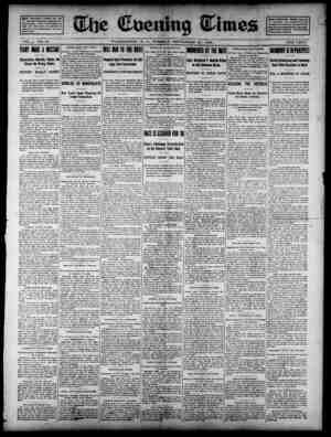 The Evening Times Newspaper 24 Eylül 1895 kapağı