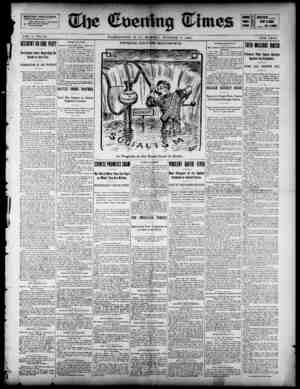 The Evening Times Newspaper 7 Ekim 1895 kapağı