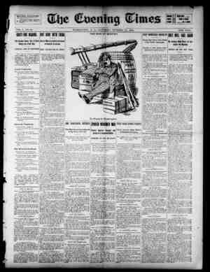 The Evening Times Newspaper 12 Ekim 1895 kapağı