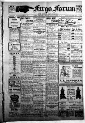 The Fargo forum and daily republican Newspaper October 12, 1903 kapağı