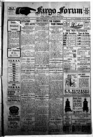 The Fargo forum and daily republican Newspaper October 13, 1903 kapağı