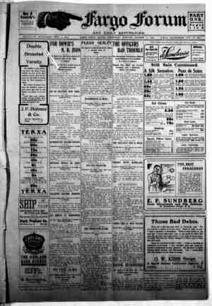 The Fargo forum and daily republican Newspaper October 14, 1903 kapağı