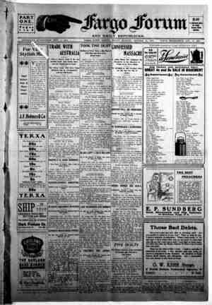 The Fargo forum and daily republican Newspaper October 16, 1903 kapağı