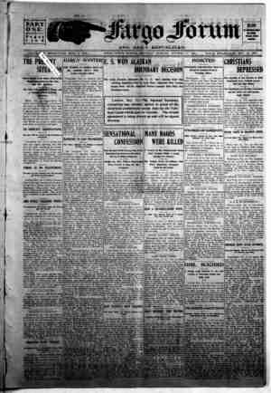 The Fargo forum and daily republican Newspaper October 17, 1903 kapağı