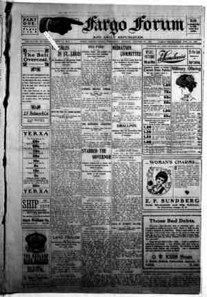 The Fargo forum and daily republican Newspaper October 28, 1903 kapağı