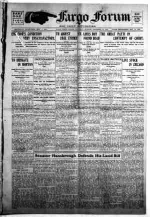 The Fargo forum and daily republican Newspaper November 28, 1903 kapağı