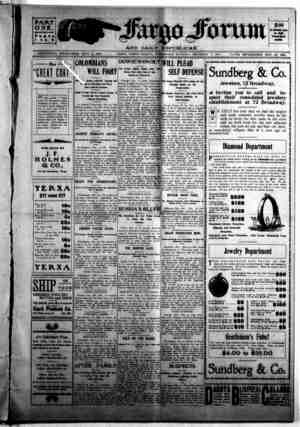 The Fargo forum and daily republican Newspaper December 9, 1903 kapağı