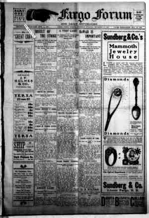 The Fargo forum and daily republican Newspaper December 10, 1903 kapağı