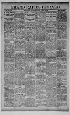 Grand Rapids Herald Newspaper January 29, 1892 kapağı