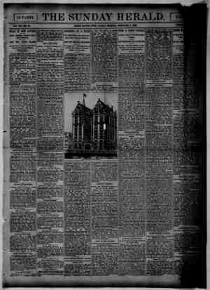 Grand Rapids Herald Newspaper February 7, 1892 kapağı