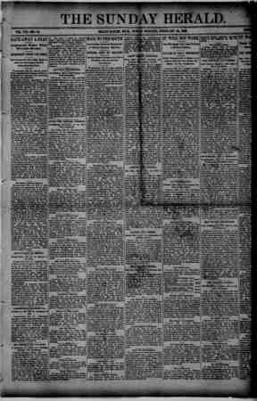 Grand Rapids Herald Newspaper February 28, 1892 kapağı