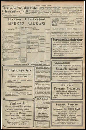  8 Mayıs 1934 HABER — Akşam Postası Türkiyede Yapıldığı Halde “Avrupa .mamulâtıdır,, süsünü veren piyasadaki, Yalancı Paris