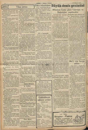    13— HABER — Akşam Postası 17 Mayıs 1934 " En iyi, en güzel fıkraları bize gön- Va ” - — hml'.'. ıl Yılan yuvası ı [...