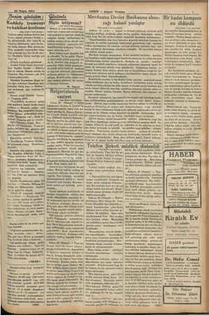  20 Mayıs 1934 BAA — Kadıköy tramvayı Niçin istiyoruz? ve hakikat kıvılcımı B —Baş tarafı 3 üncü sayfada— büslerin sekizi...