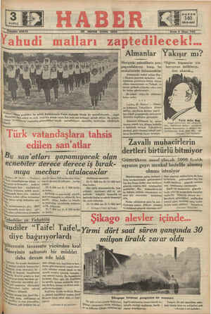 Haber Gazetesi 25 Mayıs 1934 kapağı