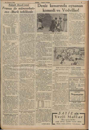  l i g ! i ! | I k a l ı ! | | i | 23 Temmuz 1934 HABER — Akşam Postası Haltalık iktisadi icmal Fransa ile münasebatı- mız...