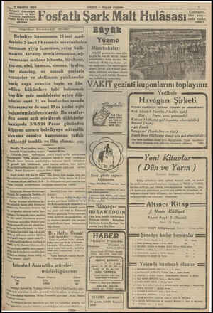  M 3 Ağustos 1934 — Zafiyeti umumiye İştihasızlık ve lı:v: Vetsizlik halâtında Yük Cıldo ve tesiri görülen F Fosfatlı lânları