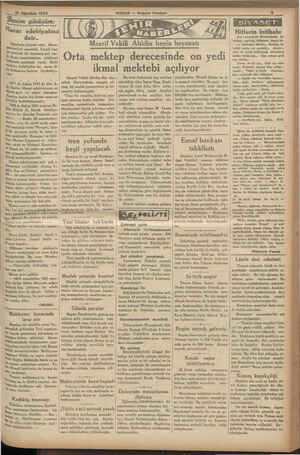  Ağustos 1934 .. .. .e l İ —_3'"' görüşüm: | — Macar edebiyatına dair.. | hstanbulu ziyaret eden Macar | M TAzetecileri...