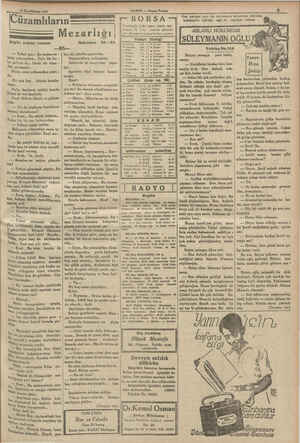    11 İkincikâmun 1935 : Cüzamlıların İ Mezarlığı| Büylük zabıta romanı Nakleden : Vâ - Nü lm — Tuhaf şey... Şu mukavva -...