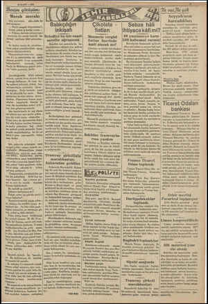  n 30 MART — 1935 —_Şenım gorüşüm: Merak merakı İzin verirseniz, — size şöyle bir Sual sorayım: — Neyle meşgul oluyorsunuz?..