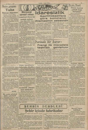     28 NİSAN — 1935 Yuha Hakemi döğenlere Facialar, tekerrür ediyor: Halit Galip gibi namuskâr ağır başlı bir hakeme tecavüz