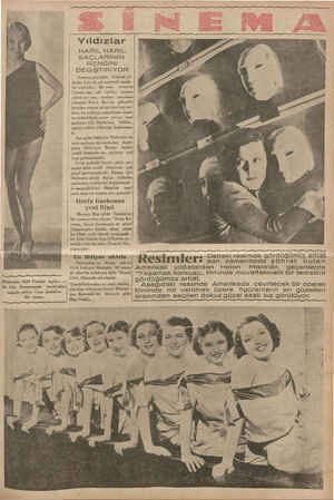  .’ Holivutta 1935 Venüsü seçilen ve bir film kumpanyası  tarafından! angaje edilen Ceyn Şedak'ın bir pozu.. o | dızlar için
