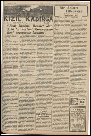  Ko 10 HAZİRA HABER — Akş“ın Postası Yazan: “ Beni KAD!RCAN KAFLI bırakın.. Rezalet olur.. Artık bırakın beni.. Korkuyorum.