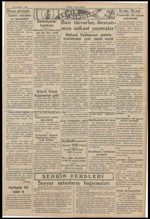  24 HAZİRAN — 1985 $umnquuwn Zabıta vak'aları ve gazeteler Matbuat kanununda bir “hay- | dutluğu teşvik,, maddesi vardır: Bir