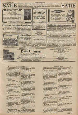  HABER — Akşzın Postası 3 TEMMUZ — 1935 ——— a RE m m mn — -—— — Ma a e “Şehrin şebekesine bağlanan bütün elektrik motörlerinin