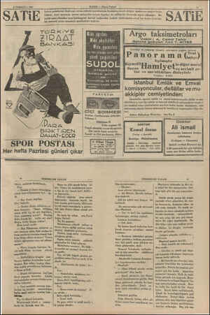  HABER — Akşam Postast 6 TEMMUZ — 1935 SATİE Ş;hnn şebekesine bağlanan bütün elektrik motörlerinin iiyılhıını tenzil ettiğini