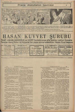       # İLKKANUN — 1935 a HABER — Akşam postası Prens Abdullahın hazinesi s BEN'ONUN AMCASIYIM, BURADA FAZLA KALMA ĞİDECE i :