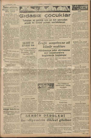    11 SONKAUN — 1936 Benis görüşüm : — Siyasi boya ve dini kınaö şap Dün şöyle bir haber verdik: i Son Yunan intihabımda...