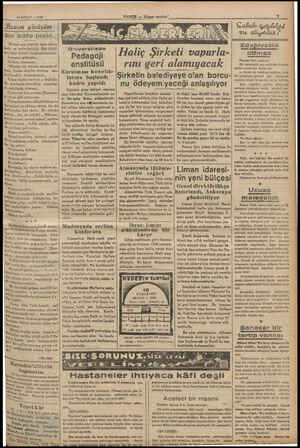  19 ŞUBAT — 1936 Benim görüşüm : Bir küfe Incir.. Birinci say.amızda koca sütüm larla ve serlevhalarla ilân ettiği Wiz kötü