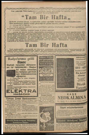  10 ei HABER — Akşam post yy yy yy Ayy Bi 12 MART — 1936 EN ayyy yg yy yy gr ha Pek yakında Türk matbuatının şimdiye kadar...