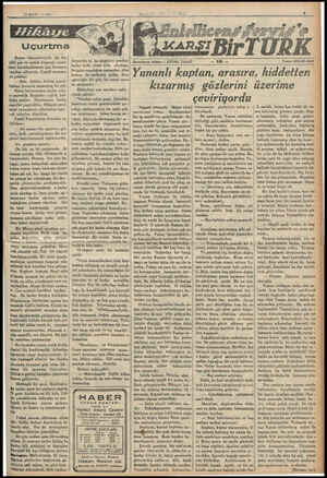  15 MART — 1936 Uçurtma Beyaz iskarpinleriyle bir ku: gibi şen ve oynak koşuyor, uçurt- mayı havalandırmak için kocasına |...