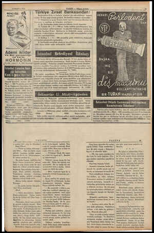  17 MART — 1935 HABER — Akşam postair sencike «A | | Türkiye Zıraat Bankasından: AVDET i | Bankamızın Ordu ve İnebolu şubeleri