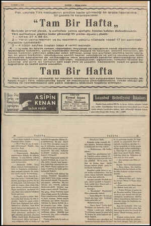  19 MART — 1936 e er ge m e e gear Pek yakında Türk matbuatının şimdiye kadar görmediği bir tarzda hazırlarımış bir gazete ile