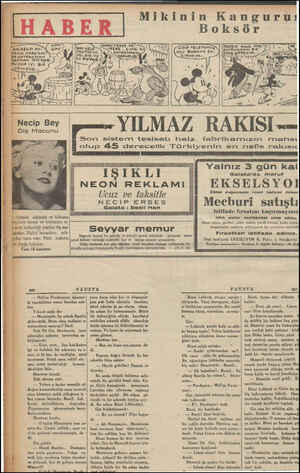  nin Kangurüt Boksör DEMEK ONUN MAŞ- GiSİP TELEFONUŞNİ ANTRNMANINI BİR — ZE NLAŞILDI Ay- ' YAK HELE | Anani PROF ESiYO- DA...