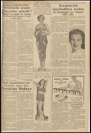  AĞUSTOS — 1936 â kazanan kadınların esrarı: laktilolarda aranan isusiyetler nelerdir ? ISadi ve bedii iki sebep lip Bingöl,