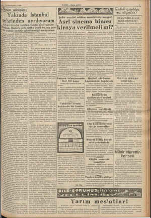    10 İkinciteşrin — 1936 Benim görüşüm: E Yakında şehrinden ayrılıyorum | Anadoluda yerleşmeğe gidiyorum dan, Habere pek...