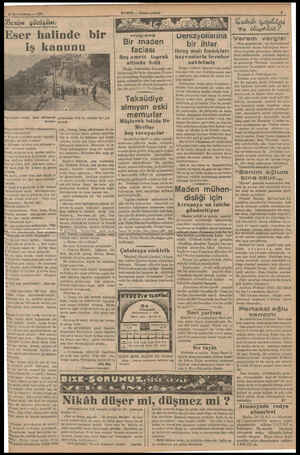  24 Birinelkânun — 1936 Benim görüşüm: DA nun Eser halinde bir iş ka u vE guldağın henüz »wnar edilmemiş yollarından biri ki,