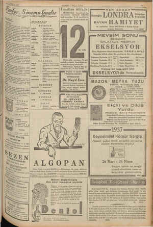    AHK wekrrej im “al 2 Pam 2? 20 ye kadar Main SBINSNALAR —— ———-—— BEYOĞLU .. , İSTANBUL BAKIRKÖY MİLTİYADI : KADIKÖY...