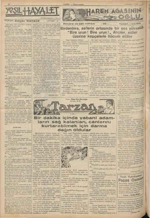    'Tefrika numarası — 32 — | fi > YAZAN: Edgar Wallace ÇEVİREN: şe | mz EZ, Bet kalktı, GĞL Ayak meleri tamamen | miyordu.