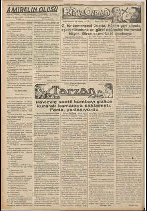    “Yazanlar; 1 çesterter — 7 Sayers “8 Agsta Kristi — 4, Vin Kirofis — 8. Yaytçiirg — 6 Henri Ved4 — 7. C.D. H, ve M Kül — 8