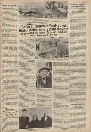    21 MAYIS — 1937 m m ..... Kavak ağaçları İstanbul eskiden servilerin ve çi” tatlarm vatanı imiş. Bunlar yanya- Da...