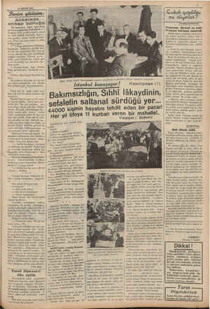   «kimseden zevk almıyorum?,, 22 MAYIS 1937 Benim görüşüm: Ankarada ahbap bolluğu Bir hatıranızı falan anlatırken merhum...