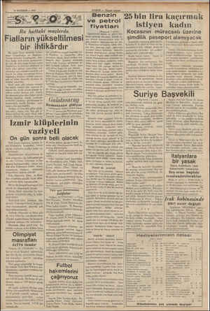  25 HAZİRAN — 1937 es o y Bu haftaki maçlarda Fiatların yü kseltilmesi - bir ihtikârdır Bu pazar Şeref stadında Çahm- taray “