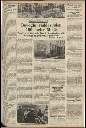  Y erRErotTA Ça M -— Vti dft!ırllııkla ı gç aya, meraklı bir maç sey- 8 İspa iyor. &2 trak ,? Var. ) inyo! ve Çin hâdisele-