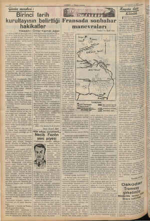    “Ga çayeli desi : Birinci tarih kurultayının belirttiği hakikatler Yazan: i 2 Temmuz 1932 de Ankarada topla. nan birinci